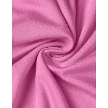 ZESICA Women's Spring Long Sleeve Bodycon Maxi Dresses Sexy Ruched Crew Neck Slim Fit Cocktail Party Dress,Pink,Medium