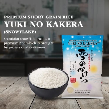 Shirakiku Yuki No Kakera Premium Short Grain Sushi Rice