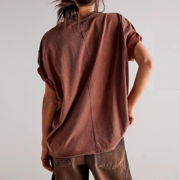 Oversized Graphic T-shirts Women Aesthetic Loose Fit Tops