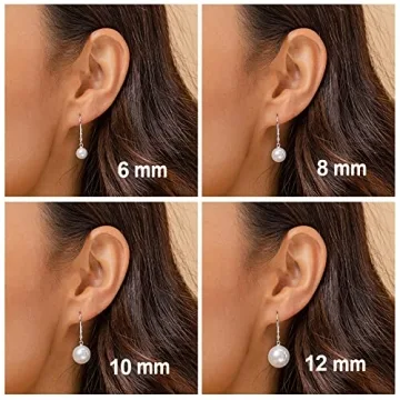 PAVOI Gold Plated Freshwater Pearl Earrings for Women