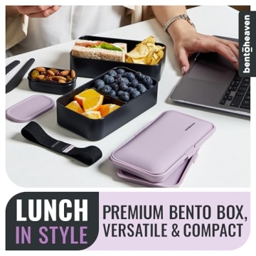 Bentoheaven Premium Bento Box for Meal Prep and Lunch