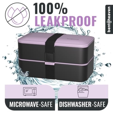 Bentoheaven Premium Bento Box for Meal Prep and Lunch