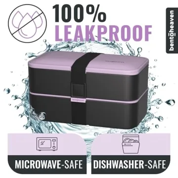 Bentoheaven Premium Bento Box for Meal Prep and Lunch