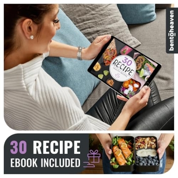 Bentoheaven Premium Bento Box for Meal Prep and Lunch