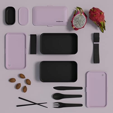 Bentoheaven Premium Bento Box for Meal Prep and Lunch