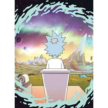 Rick and Morty Shy Pooper 1000 Piece Jigsaw Puzzle | Officially Licensed Rick & Morty Merchandise | Collectible Puzzle Featuring Rick Sanchez | Rick and Morty Artwork
