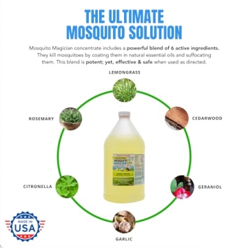 Mosquito Magician Natural Solution - 2 Gallons for Pest Control
