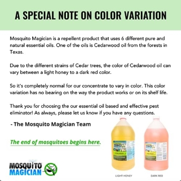 Mosquito Magician Natural Solution - 2 Gallons for Pest Control