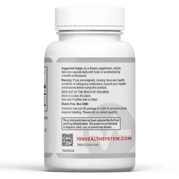 10X Health Vitamin D3 K2 Boosts Bone and Heart Health