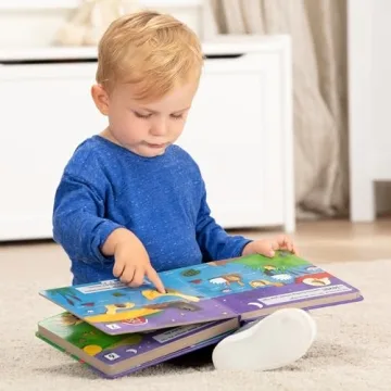 Interactive Children's Book with Popping Dots for Toddlers