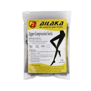Ailaka Zipper Compression Socks for Varicose Veins & Edema