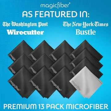 MagicFiber Microfiber Cleaning Cloths for Glasses & Screens