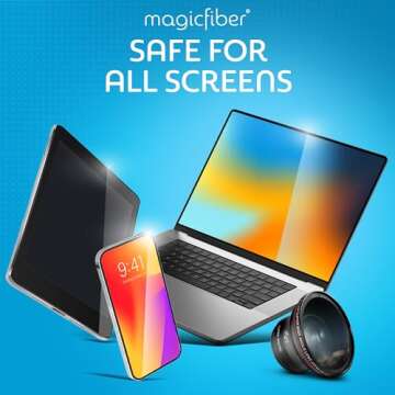 MagicFiber Microfiber Cleaning Cloths for Glasses & Screens