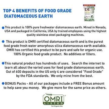 Diatomaceous Earth - DE Fresh Water - 5.5 Pounds