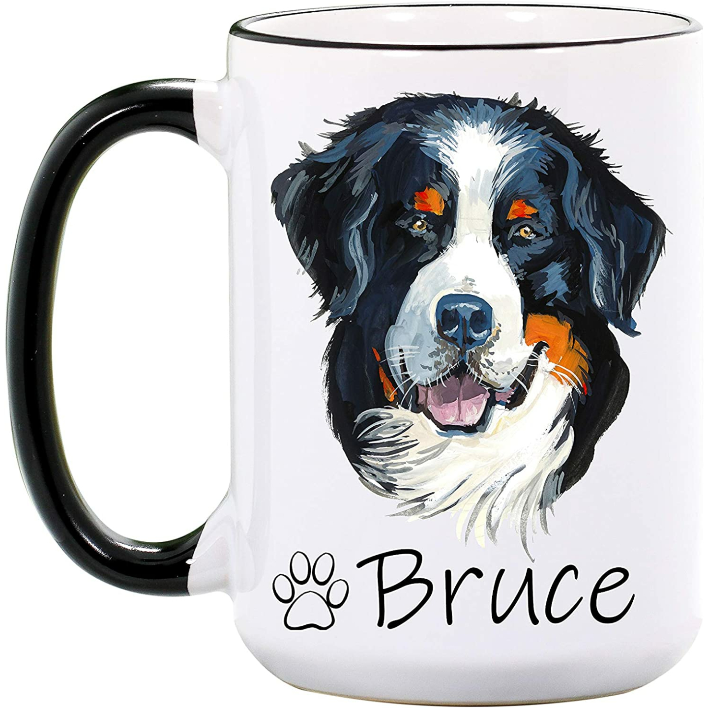 Custom Bernese Mountain Dog Mugs - Perfect for Gifts
