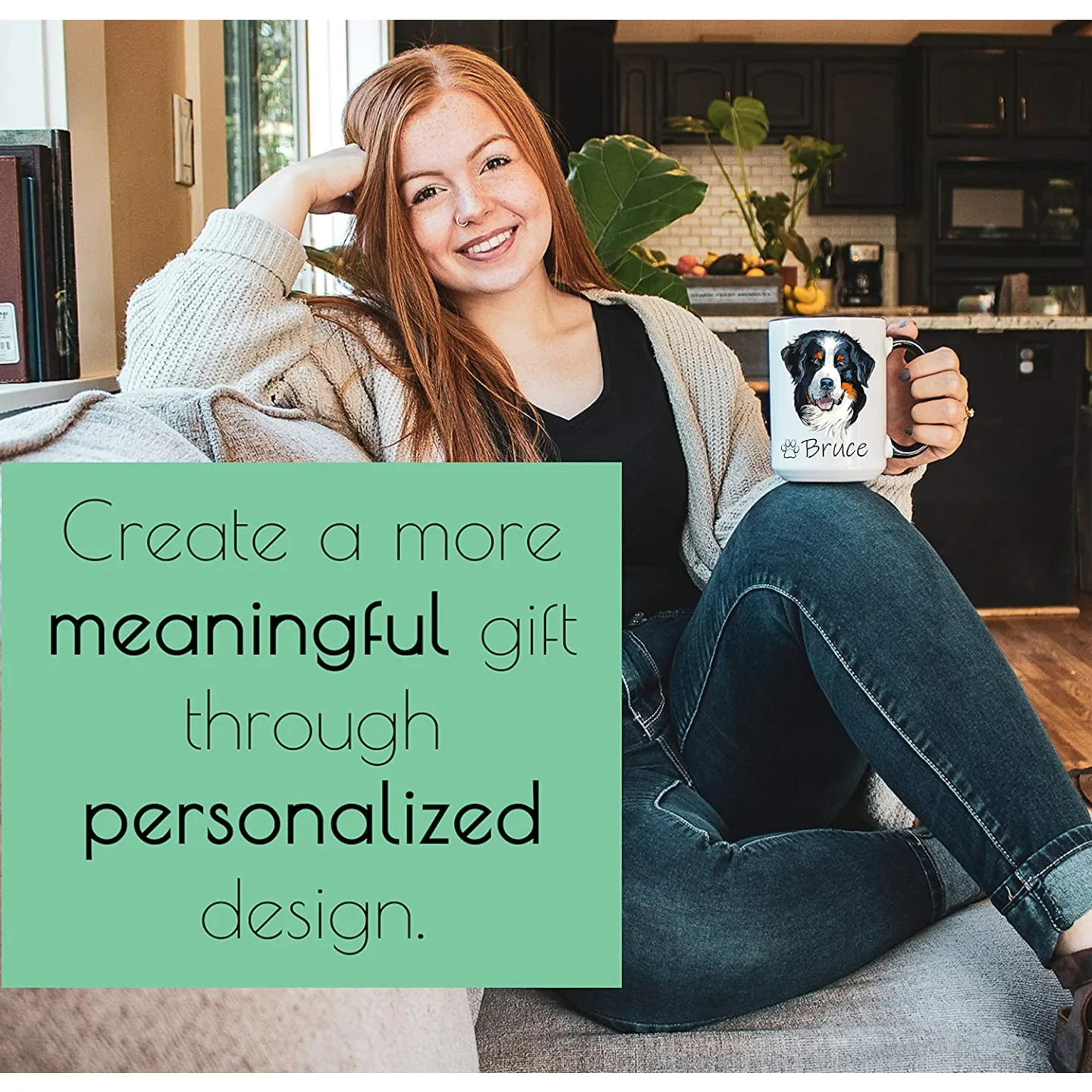 Custom Bernese Mountain Dog Mugs - Perfect for Gifts