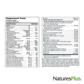 Natures Plus Source of Life Multivitamin for Energy Support