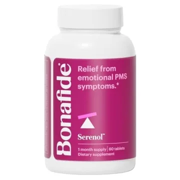 Bonafide Serenol PMS Relief – Hormone-Free, Drug-Free Mood & Irritability Relief – 30 Day Supply...