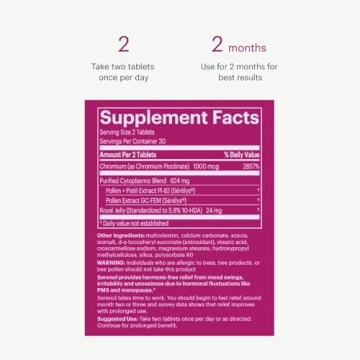 Bonafide Serenol PMS Relief Hormone-Free Mood Support