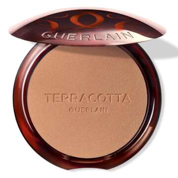 Guerlain The Bronzing Powder - 96% Natural, Perfect Glow for All Skin Types, 0.29 oz