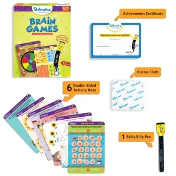 Skillmatics Educational Game - Reusable Activity Mats for Kids