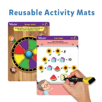 Skillmatics Educational Game - Reusable Activity Mats for Kids