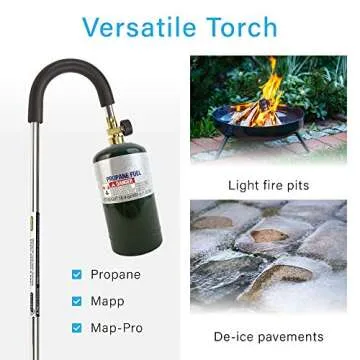 Buy IGNIGHTER Weed Burner Torch – 35 Inches Long & Self-Igniting