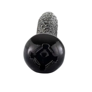 Reliable RecPro 8x1 Pan Head Metal RV Screws in Polar Black