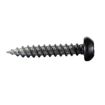 Reliable RecPro 8x1 Pan Head Metal RV Screws in Polar Black