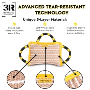 Top Quality Dog Bite Pillow with Strong Handles for Training