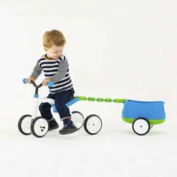 Chillafish Quadie+Trailie Kids Ride-On with Trailer