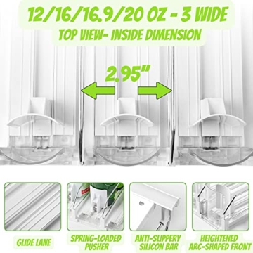 qiwip Soda Can Dispenser - Space-Saving Organizer