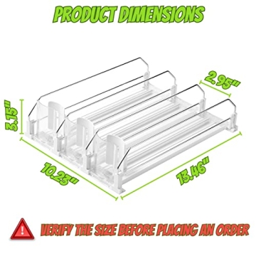 qiwip Soda Can Dispenser - Space-Saving Organizer