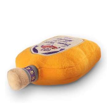 Dog Diggin Designs Libation Station Collection | Unique Squeaky Parody Plush Dog Toys – Shaken, No...
