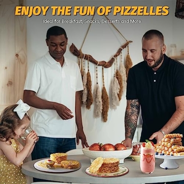 FineMade Pizzelle Maker for Easy Dessert Creation
