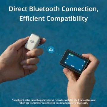 DJI Mic 2 Wireless Microphone with Noise Cancelling