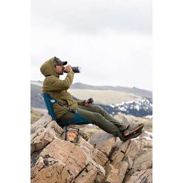 Crazy Creek HEX 2.0 Chair - Compact & Water-Resistant Outdoor Seating