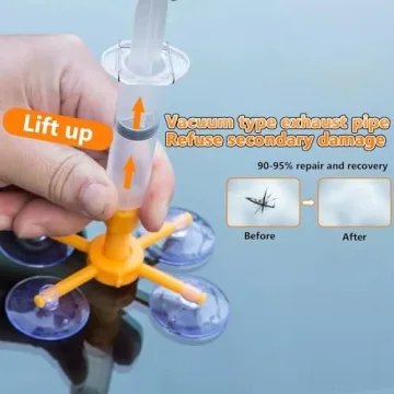 2025 Windshield Repair Kit for Chips Cracks Quick Fix