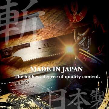 SUIZAN Kataba Single Edge Saw 10.5" - Professional Japanese Pullsaw Handsaw Woodworking Tools