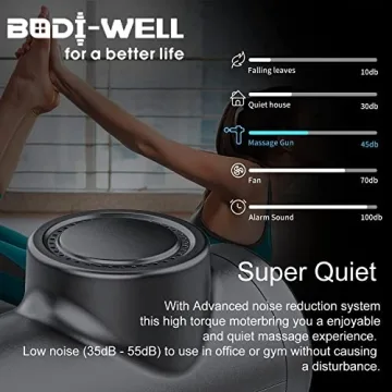Bodi-well Massage Gun Deep Tissue Muscle Relief Device
