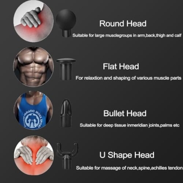 Bodi-well Massage Gun Deep Tissue Muscle Relief Device