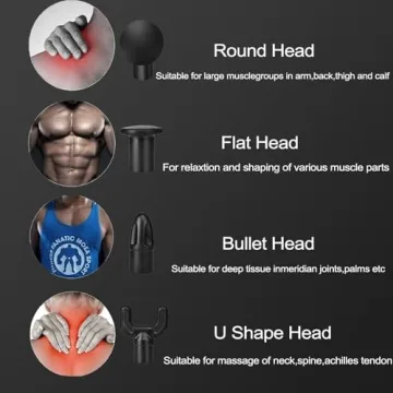 Bodi-well Massage Gun Deep Tissue Muscle Relief Device