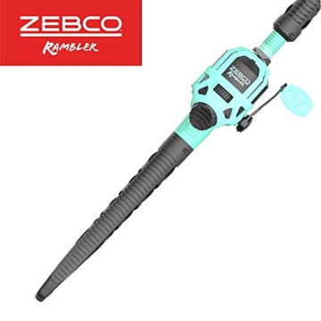 Zebco Kids Rambler Telescopic Fishing Rod Combo - Lightweight & Portable