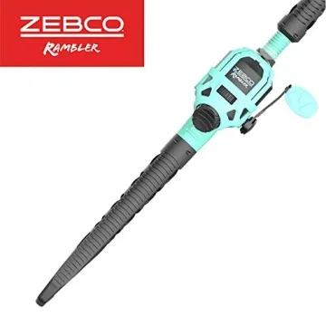 Zebco Kids Rambler Telescopic Fishing Rod Combo - Lightweight & Portable