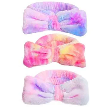 WSYUB Spa Bow Headband for Makeup & Skincare