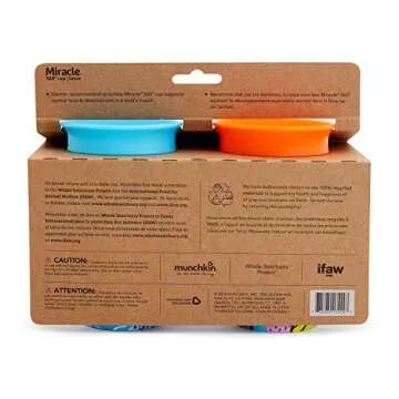 Munchkin Miracle 360 WildLove Sippy Cup Design