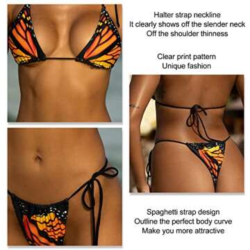 Stylish Women 2 Piece Bikini Set for Trendy Beach Days