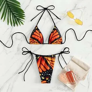 Stylish Women 2 Piece Bikini Set for Trendy Beach Days