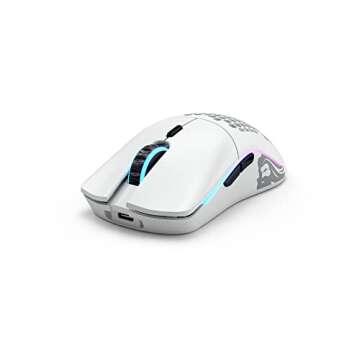 Glorious Model O Wireless Gaming Mouse - Superlight, 69g Honeycomb Design, RGB, Ambidextrous, Lag Fr...