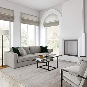 Modern Blackened Bronze Coffee Table by Henn&Hart